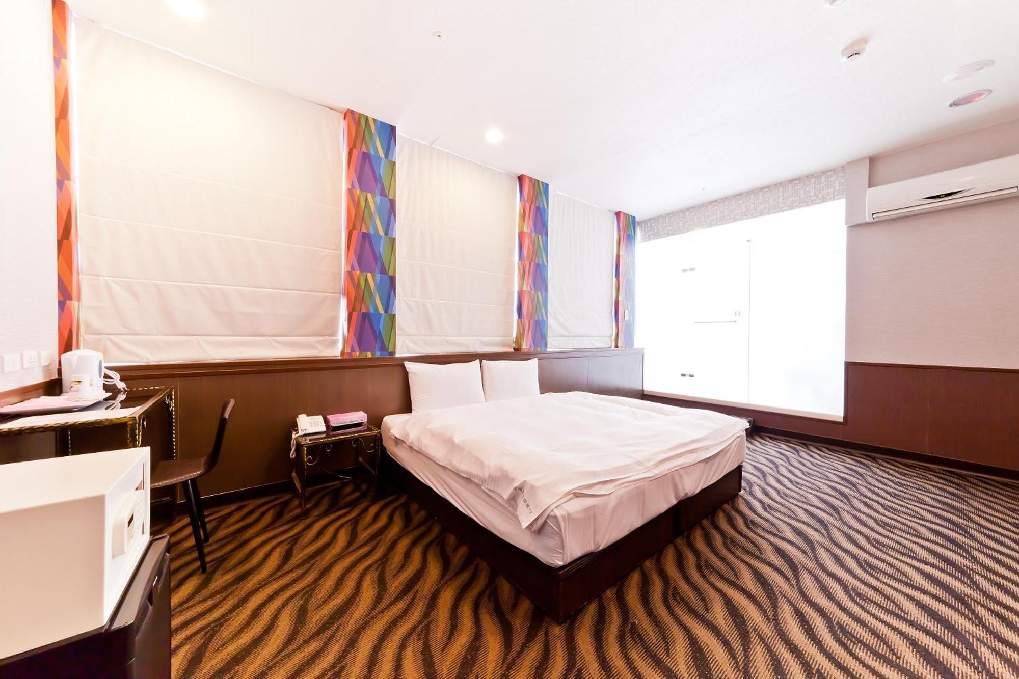 Liho Hotel Hankou Tajpej Szoba fotó