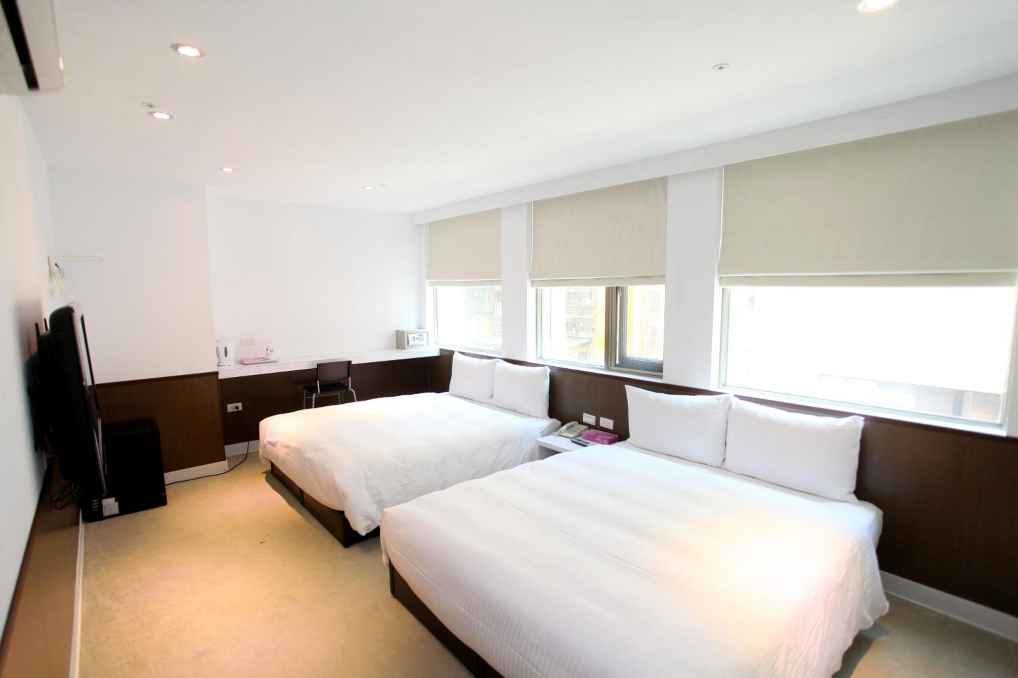 Liho Hotel Hankou Tajpej Szoba fotó