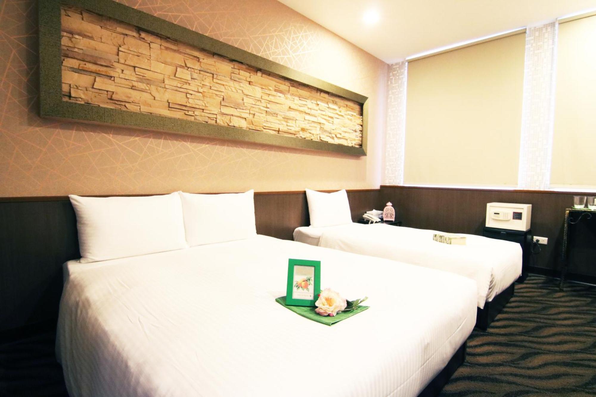 Liho Hotel Hankou Tajpej Szoba fotó