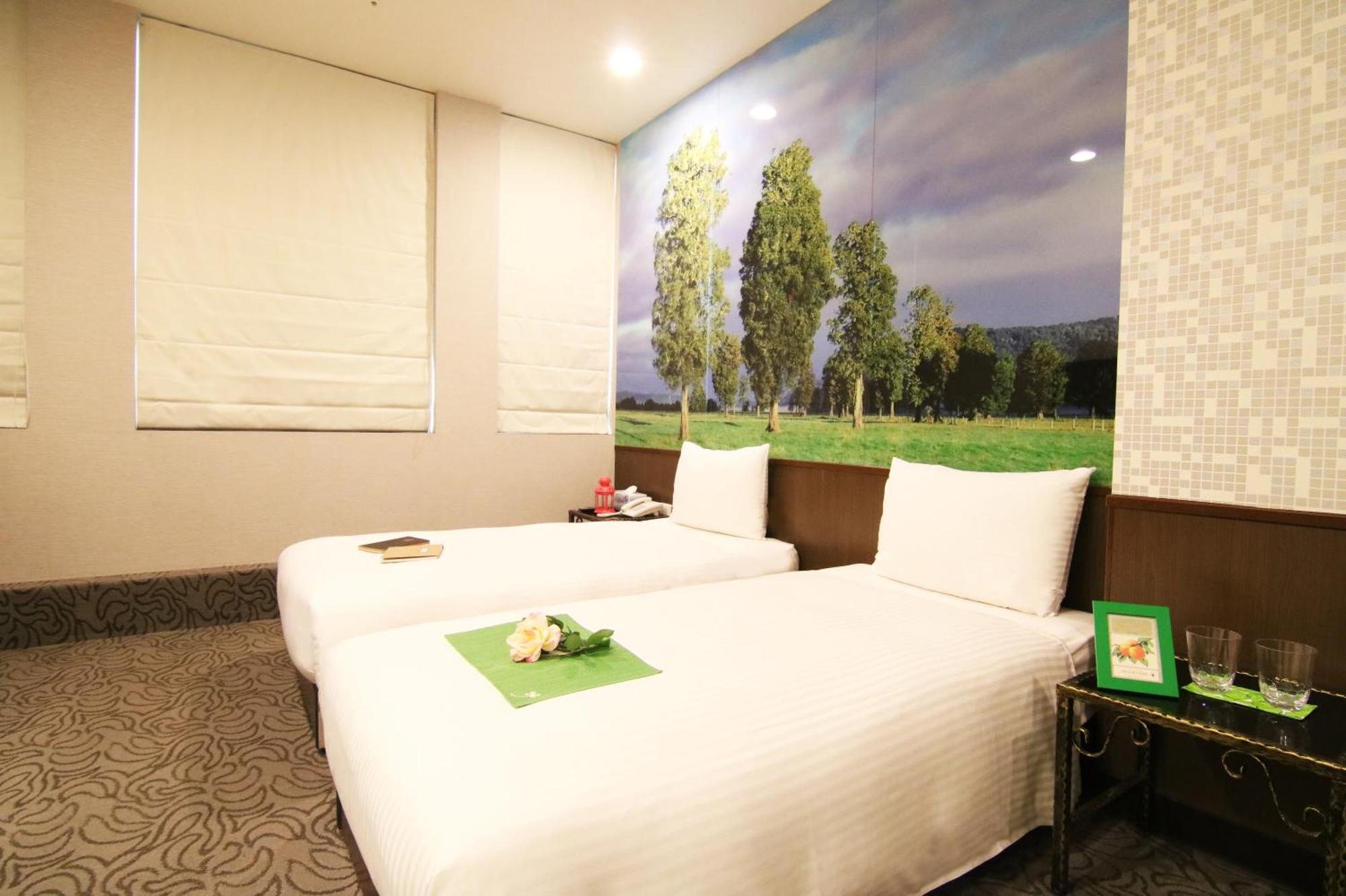 Liho Hotel Hankou Tajpej Szoba fotó