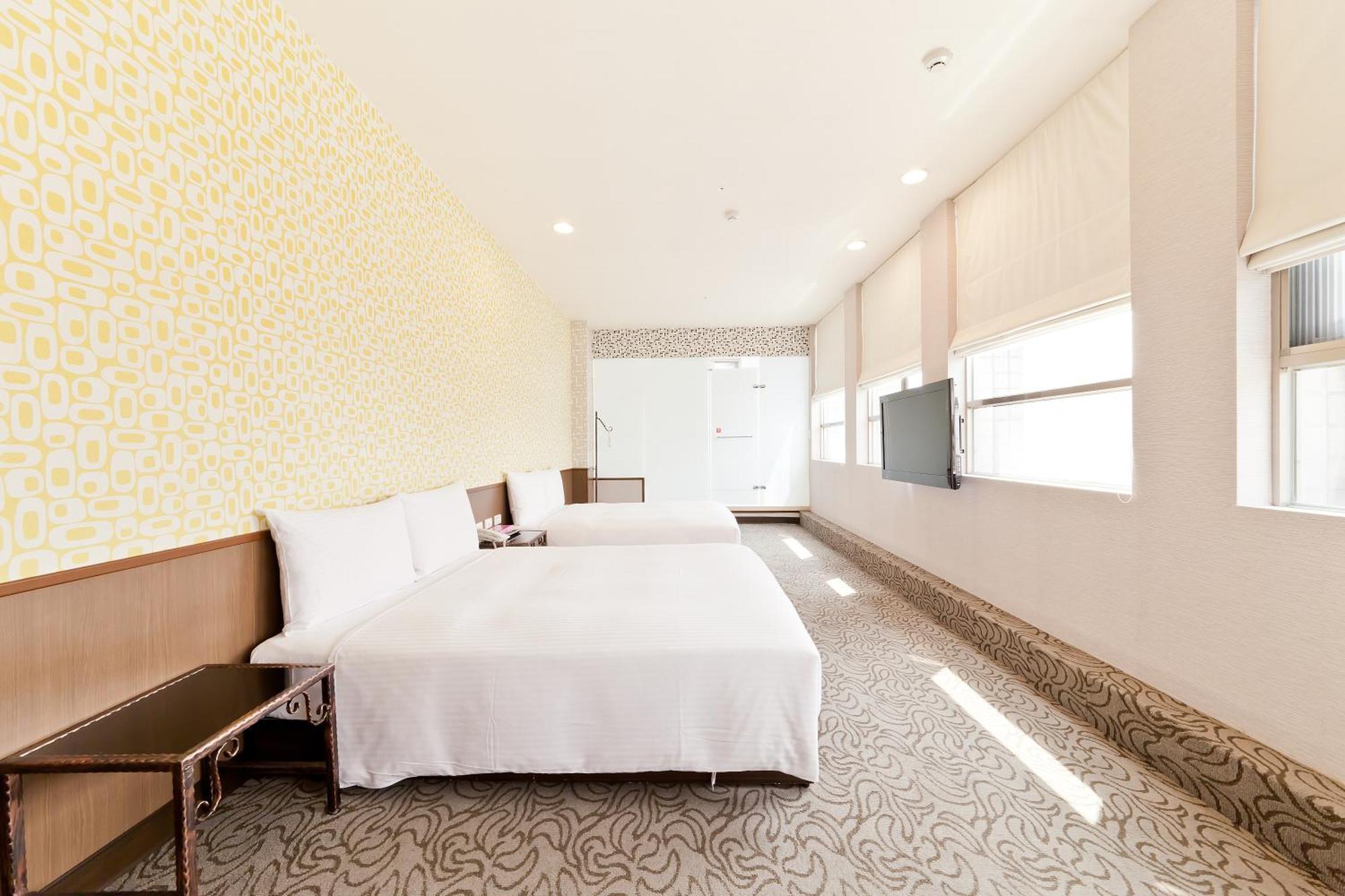 Liho Hotel Hankou Tajpej Szoba fotó