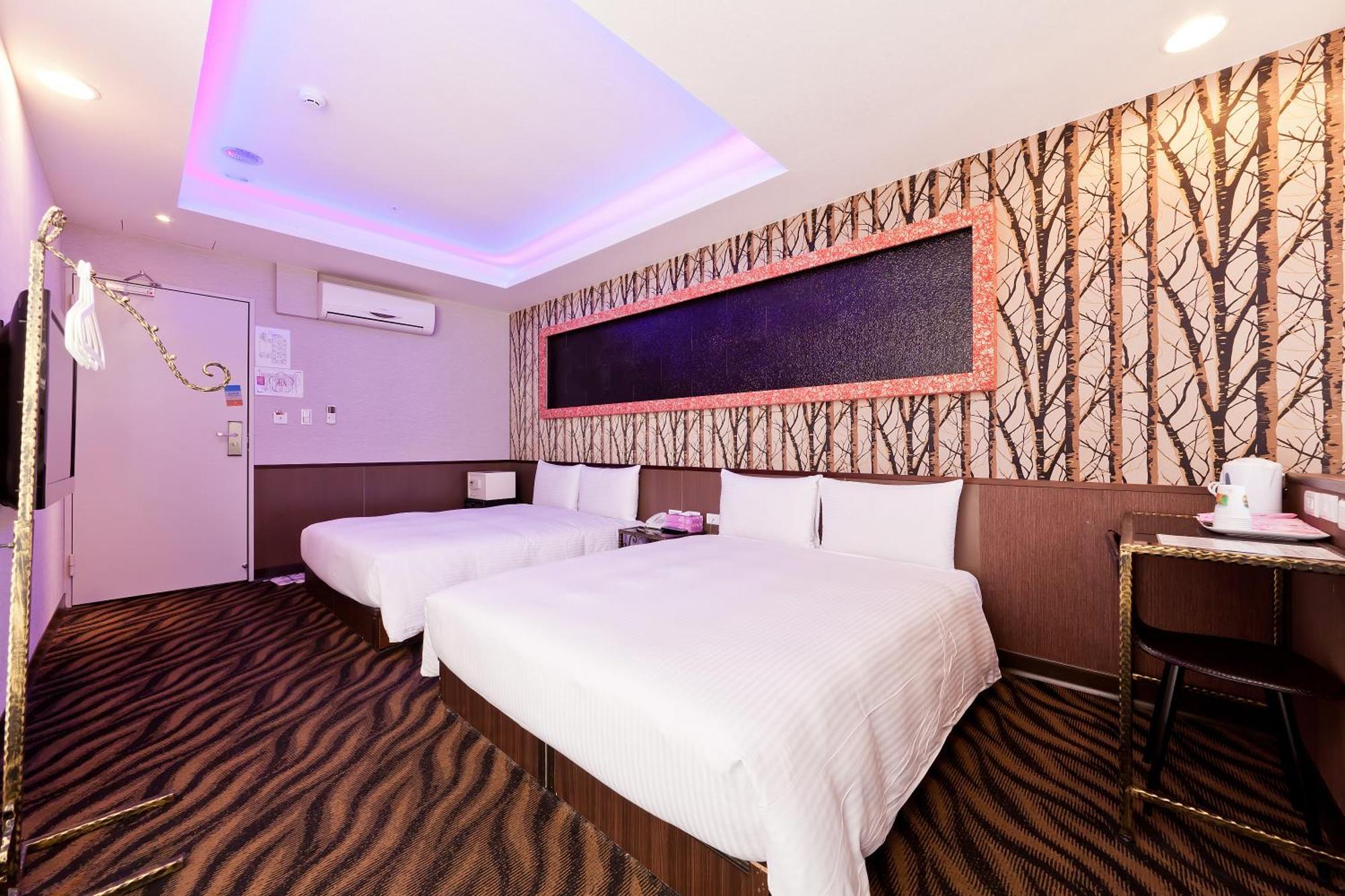 Liho Hotel Hankou Tajpej Szoba fotó