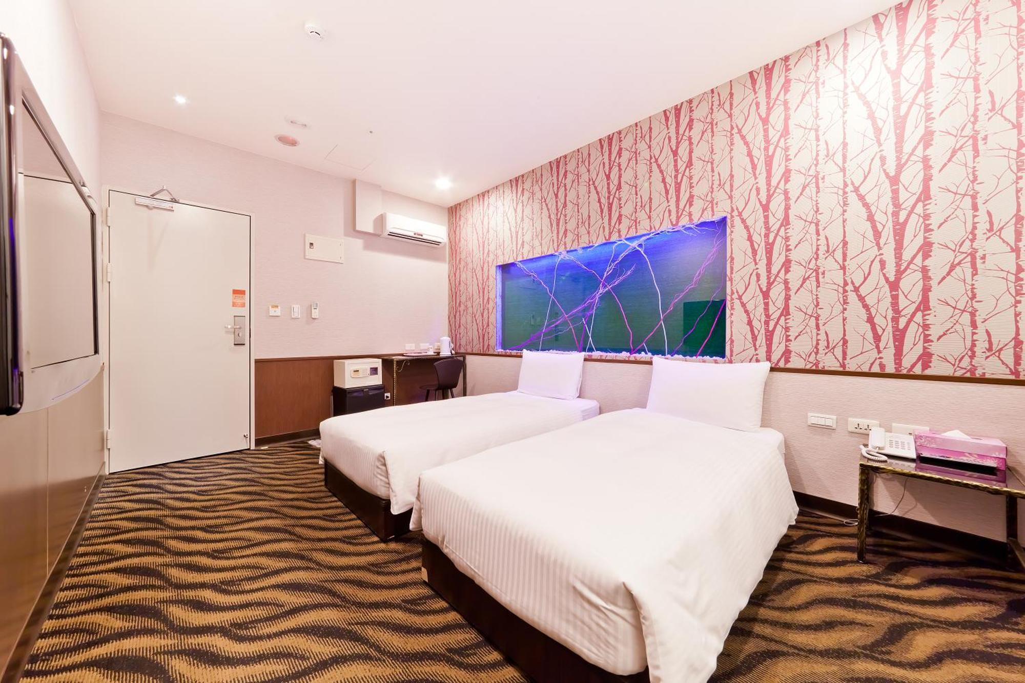 Liho Hotel Hankou Tajpej Szoba fotó